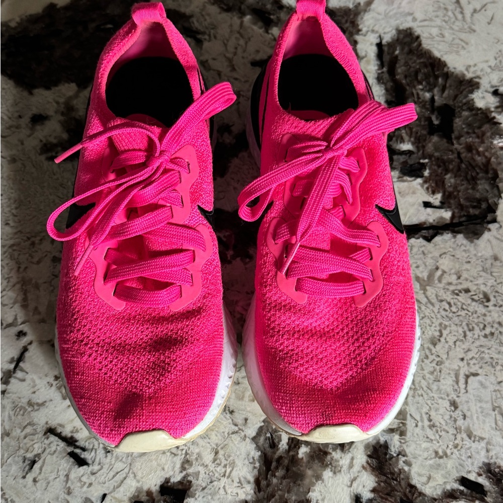 Nike Epic React Flynit 2 Women's Athletic Shoes - Bold Pink